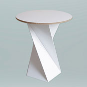 table haute carre